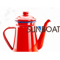 Top Selling Multicolor Enamel Teapot with Cover